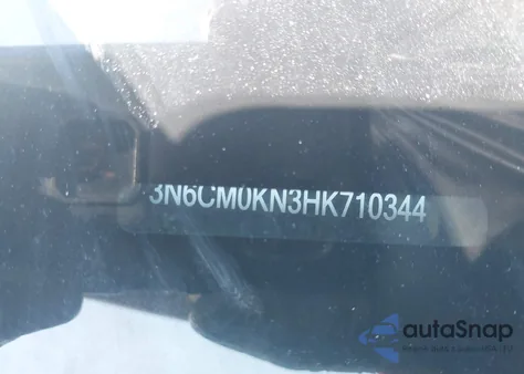 2017 Nissan Nv200 Sv from USA, damaged, VIN 3N6CM0KN3HK710344